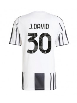 Juventus Jonathan David #30 Replika Hemmakläder 2025-26 Kortärmad